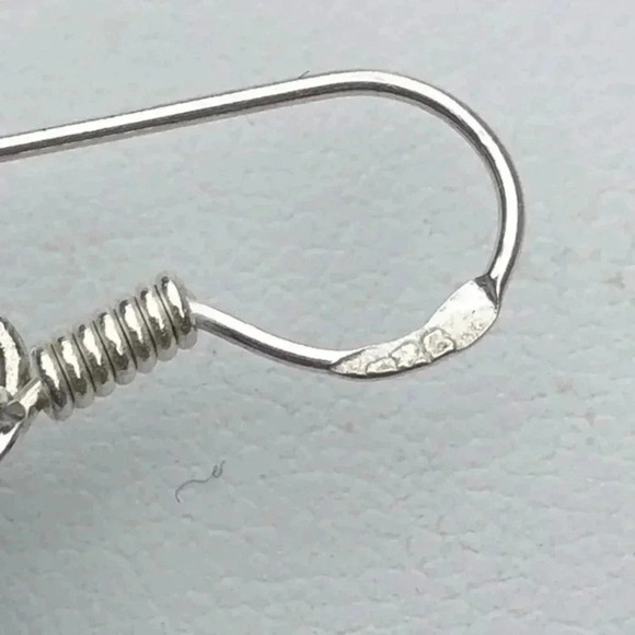 Turquoise Howlite 925 Sterling Silver Necklace & Earring Set NWT - Picture 4 of 5